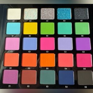 Anastasia of Beverly Hills eyeshadow palette. Super fun and pigmented colors.
